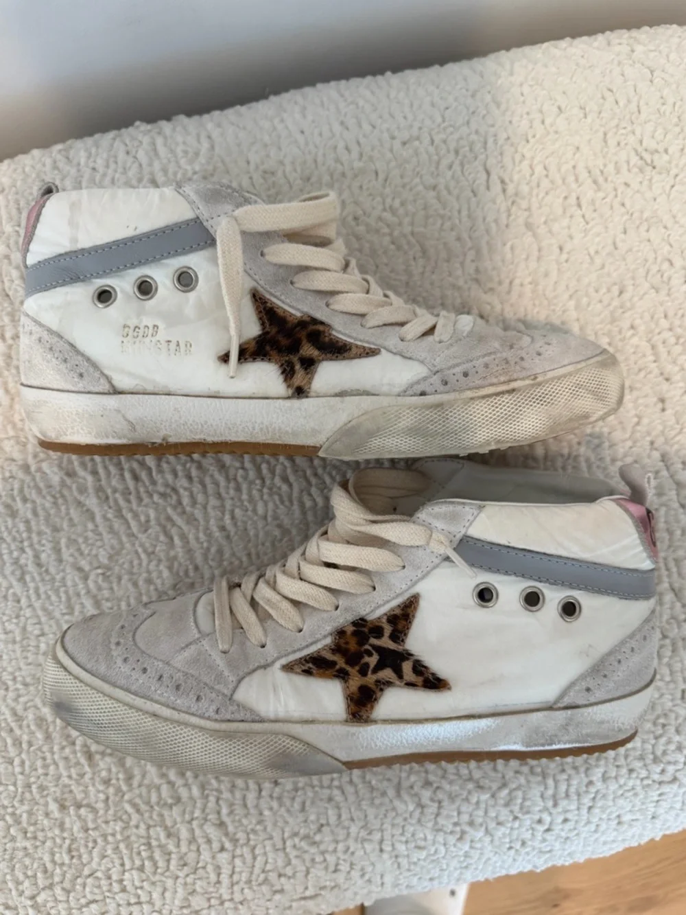 Golden Goose MIDSTAR leopard high tops - Picture 2 of 6